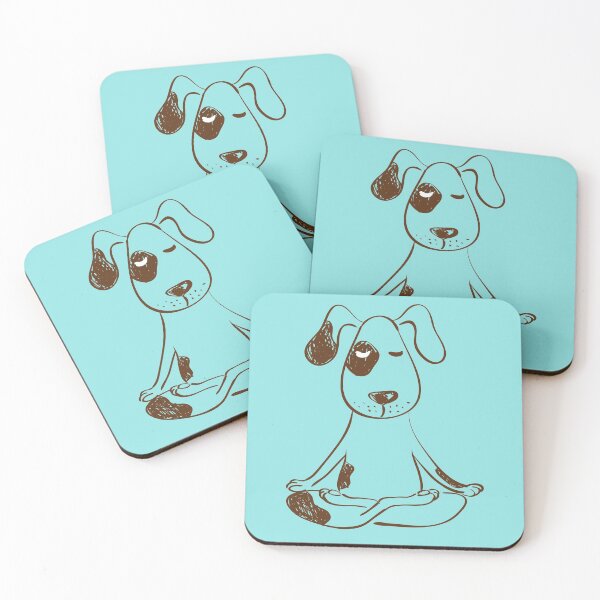 Item preview, Yoga Dog designed and sold by vibesofcolor.