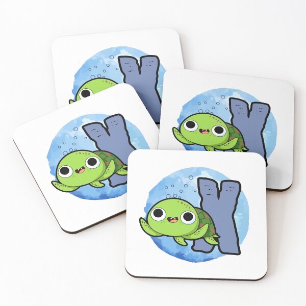 Item preview, Monogram X Turtley Awesome designed and sold by kidsmonogram2.