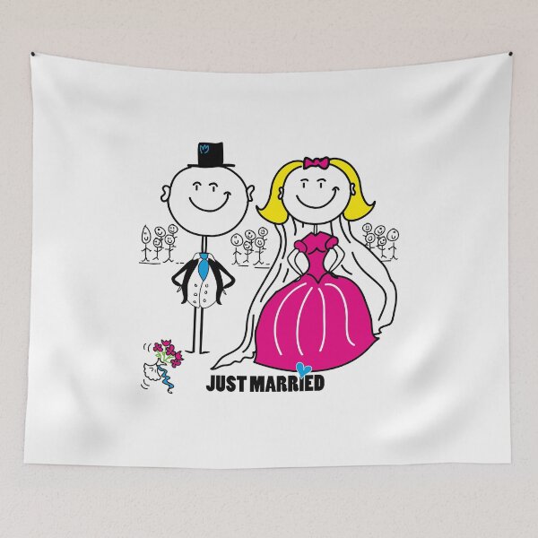 Artikelvorschau, just married entworfen und verkauft von NicDesign.