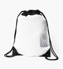 Electrical Outlet Drawstring Bag