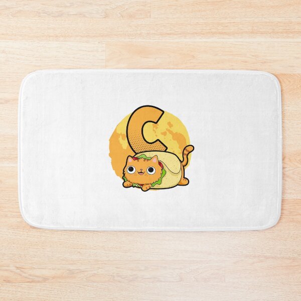 Item preview, Monogram C Purrito designed and sold by kidsmonogram2.
