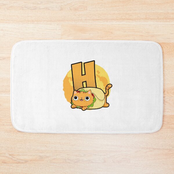Item preview, Monogram H Purrito designed and sold by kidsmonogram2.