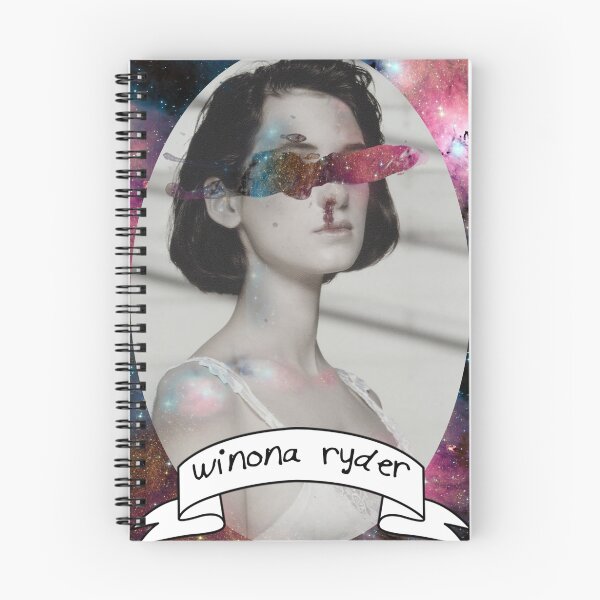 Aperçu de l'œuvre Winona Ryder, fille dans l'espace créée et vendue par chamomelia.