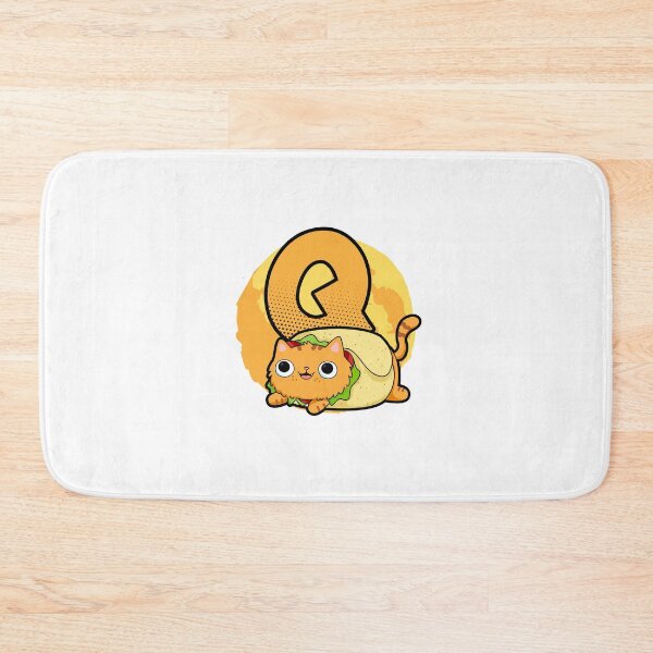 Item preview, Monogram Q Purrito designed and sold by kidsmonogram2.