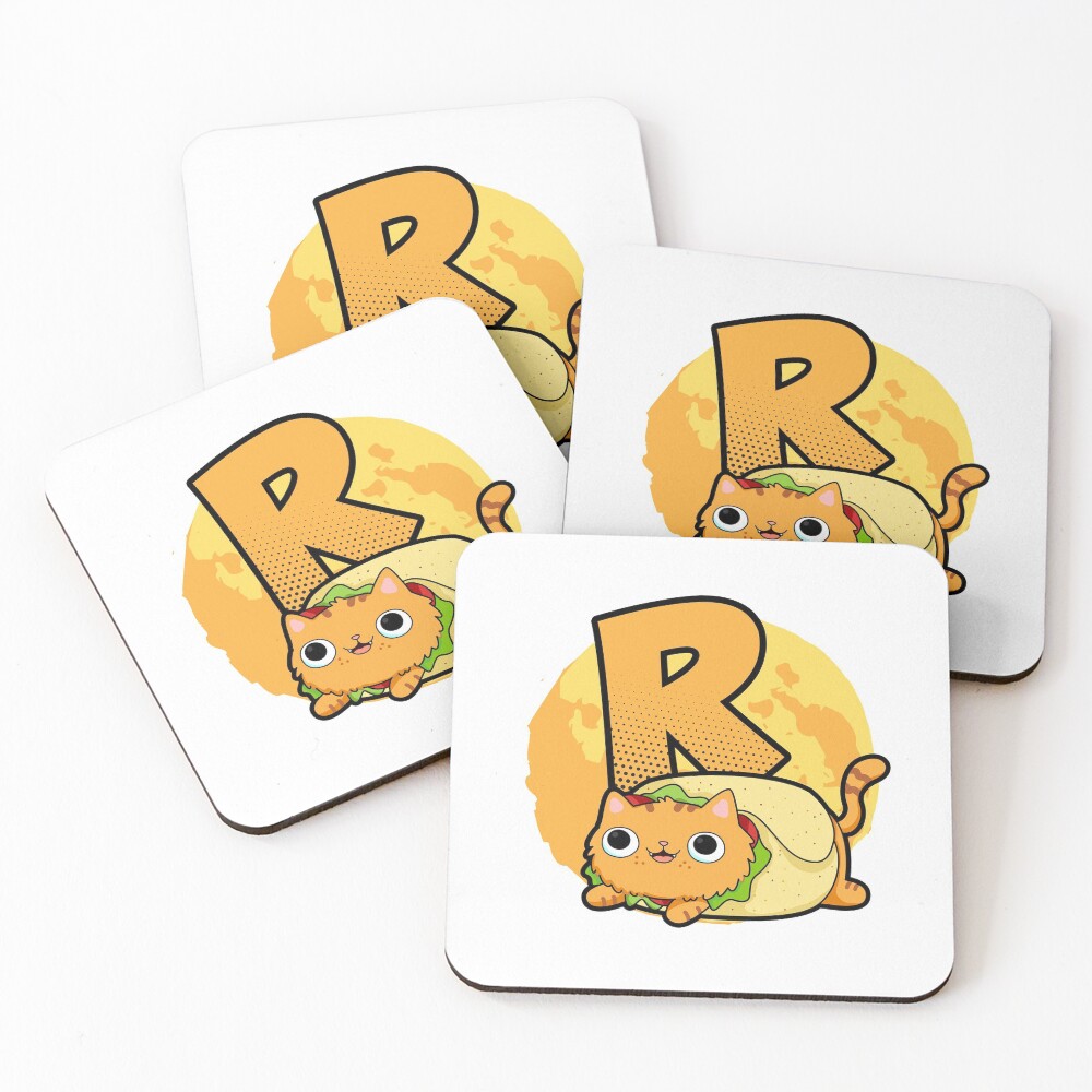 Item preview, Coasters (Set of 4) designed and sold by kidsmonogram2.