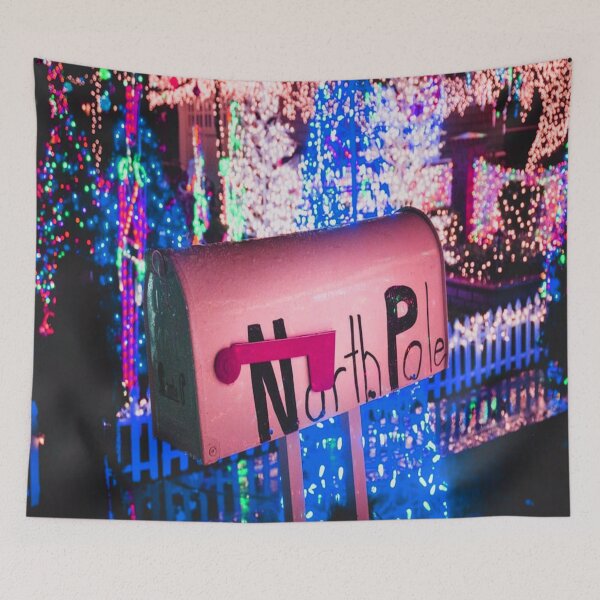 Item preview, North Pole Mailbox Santa Christmas Saint Nick designed and sold by mwagie.