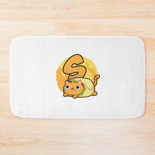 Item preview, Monogram S Purrito designed and sold by kidsmonogram2.