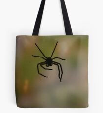 Horror on the window Tote Bag