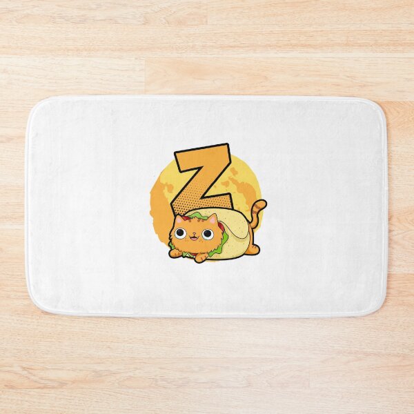 Item preview, Monogram Z Purrito designed and sold by kidsmonogram2.