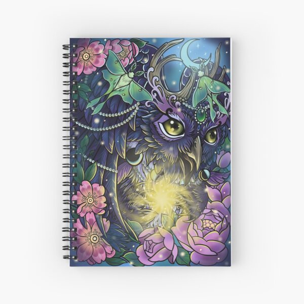 Vista previa del artículo con la obra «Moonkin owlbeast con luna polillas», diseñado y vendido por katmewkitty.