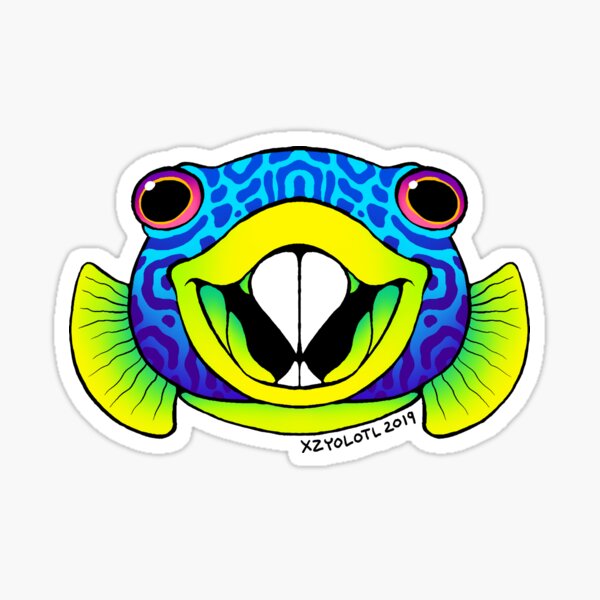 Mbu Puffer Neon Sticker
