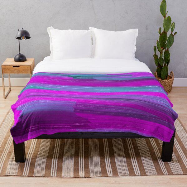 Item preview, Pink Blue Paint Strokes designed and sold by Filifjonka.