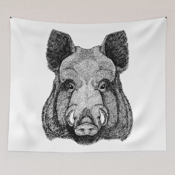 Item preview, BOAR DRAWING designed and sold by ReignGFX.