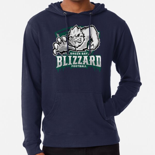 Green Bay (Packers/Blizzard) Football Black Hoodie [Generic