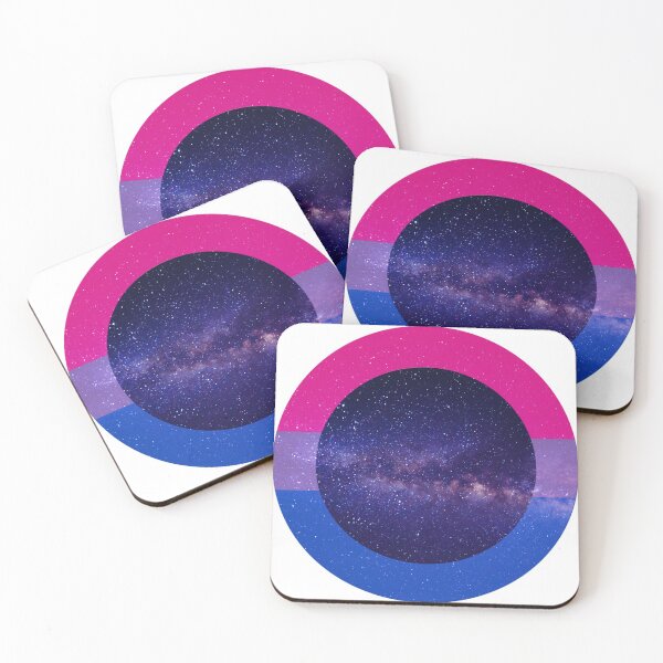 Item preview, Bi Galaxy Circle designed and sold by JayAceAro.