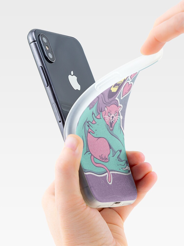 Alternate view of Skeletor's Cat iPhone Case & Cover