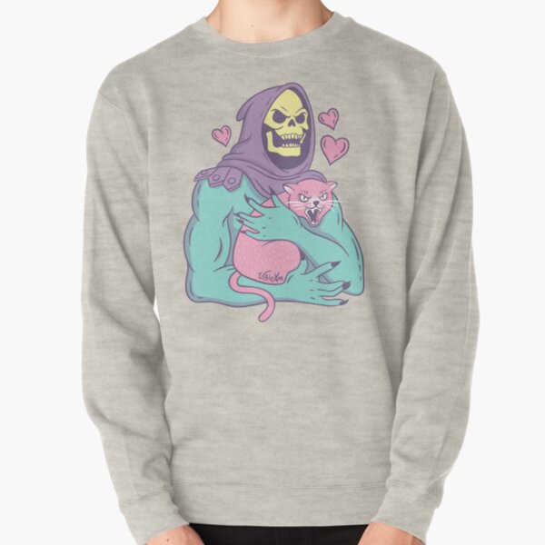 Skeletor's Cat Pullover Sweatshirt