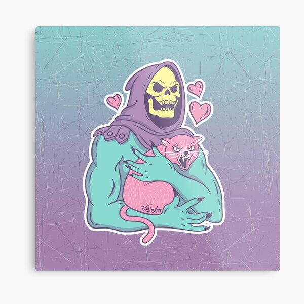 skeletor's purple cat