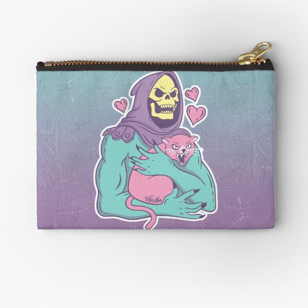 Skeletor's Cat Zipper Pouch