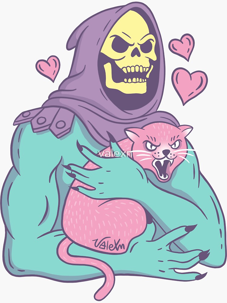 Skeletor's Cat by valexn