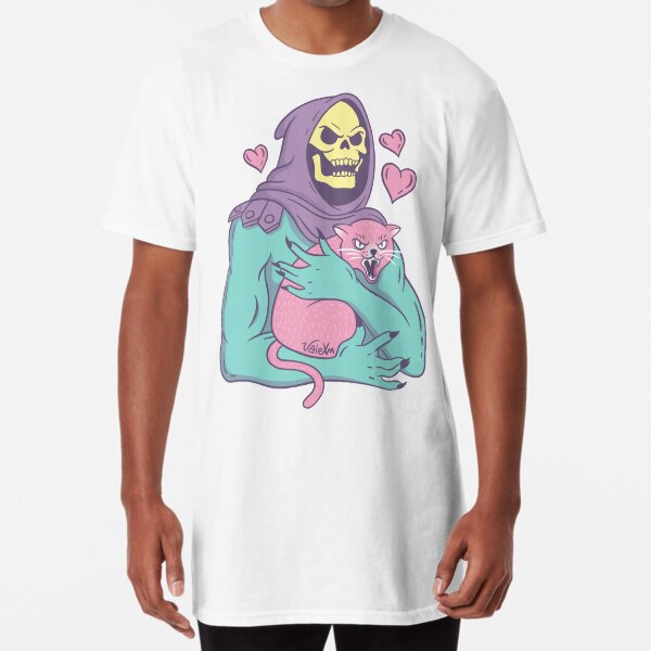 Skeletor's Cat Long T-Shirt