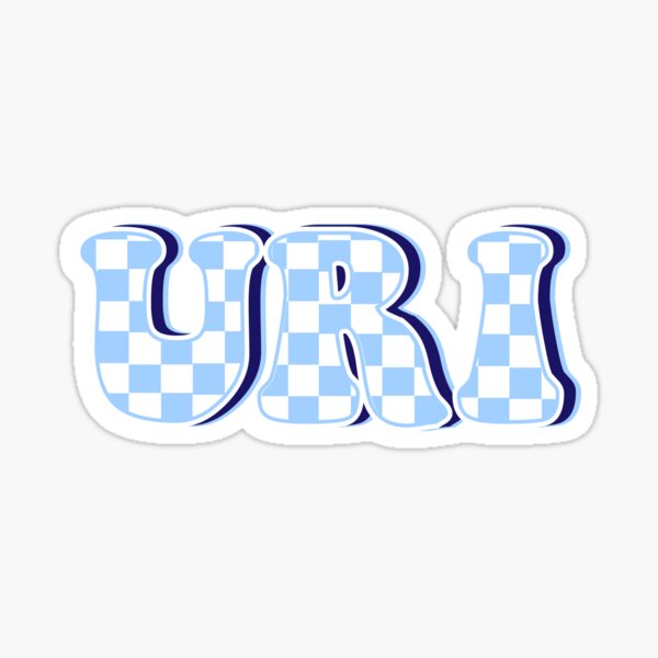 Item preview, Checkered URI - Blue designed and sold by allipollina.