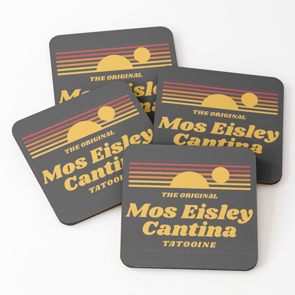 Moe Eisley Cantina Coasters (Set of 4)