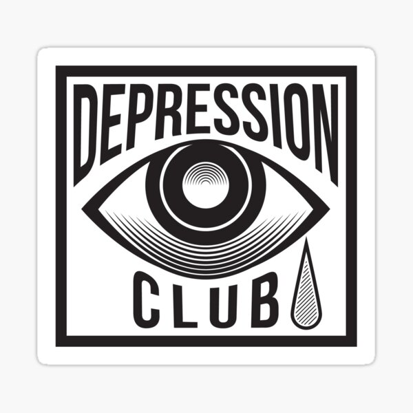 Item preview, Depression Club designed and sold by xwhitexliex.