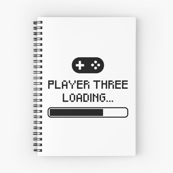Item preview, Player Three Loading Graphic Black designed and sold by gegdesign.