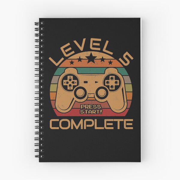 Item preview, 5th Birthday Level Five Complete Gamer 5 Year Old Gift  designed and sold by Nikolaienko Artem.