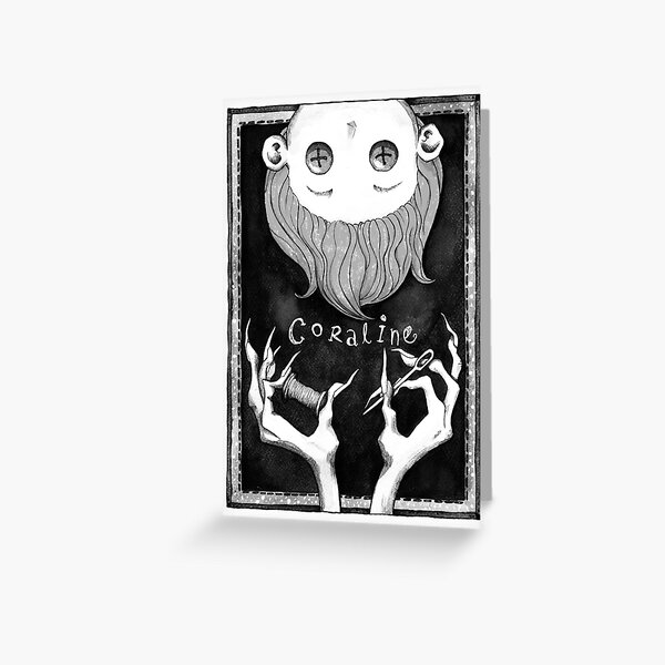 Coraline Greeting Card