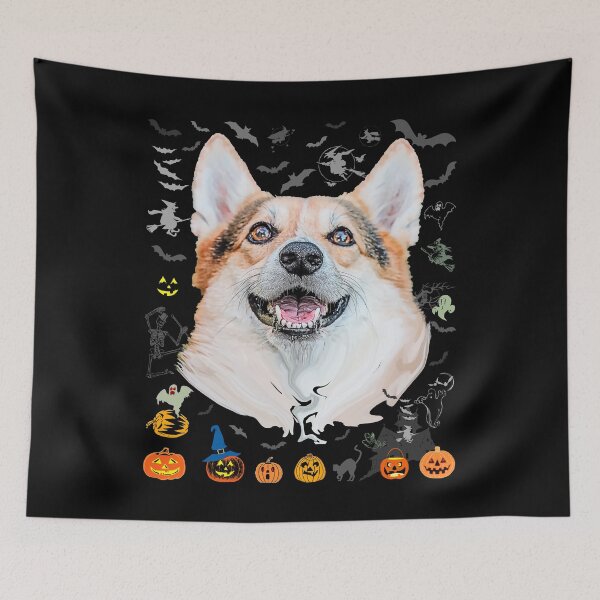 Item preview, Corgi Lover Ugly Halloween Sweater Gift Funny Halloween Dog Present designed and sold by r-silver.