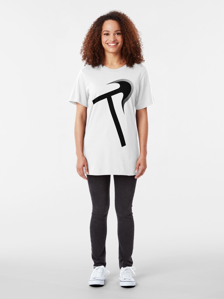 Alternate view of Val-Mar Ax by Grey Williamson Slim Fit T-Shirt