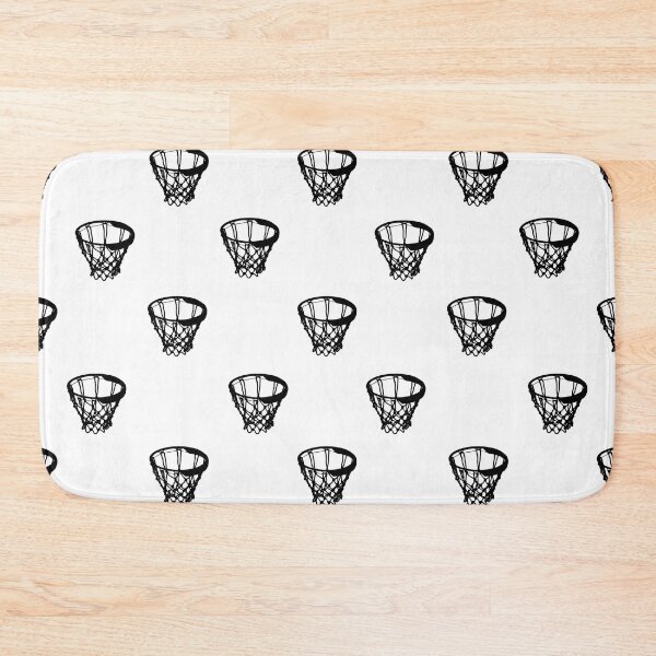 Item preview, Basketball Motif Print Pattern designed and sold by DFLC Prints.