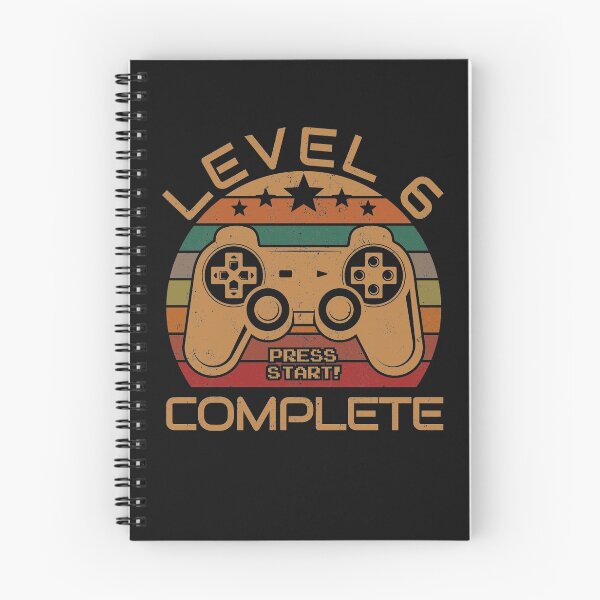 Item preview, 6th Birthday Level Six Complete Gamer 6 Year Old Gift designed and sold by Nikolaienko Artem.