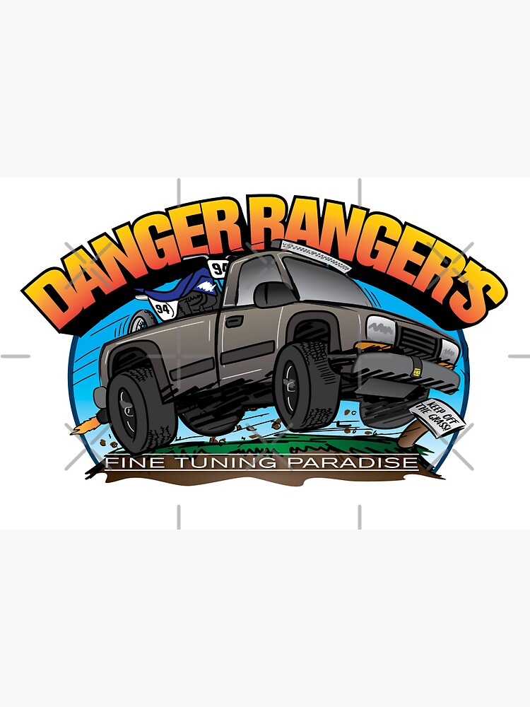 “Danger Ranger” Sticker by Kingkerry | Redbubble