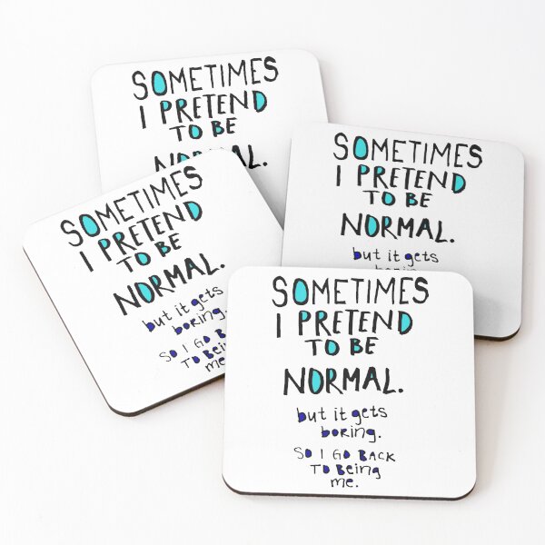 Item preview, Sometimes I pretend to be normal designed and sold by WithTheOctopus.