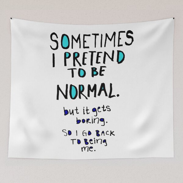 Item preview, Sometimes I pretend to be normal designed and sold by WithTheOctopus.