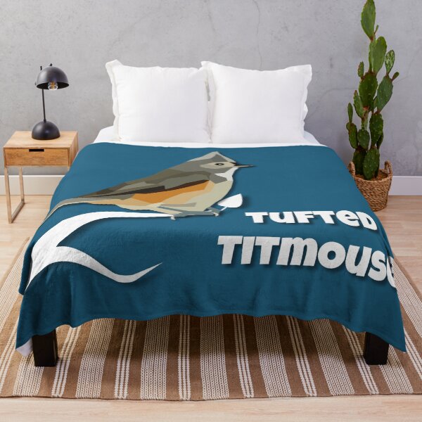 Item preview, Tufted Titmouse On A Branch designed and sold by Bug & Brush.