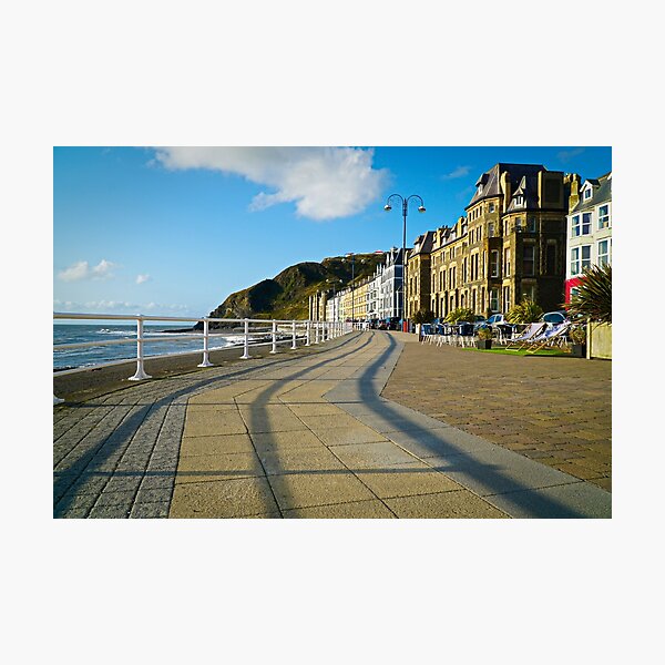 Item preview, Aberystwyth Seafront Promenade North - Coastal Scenery designed and sold by Harmony Of The Mind.