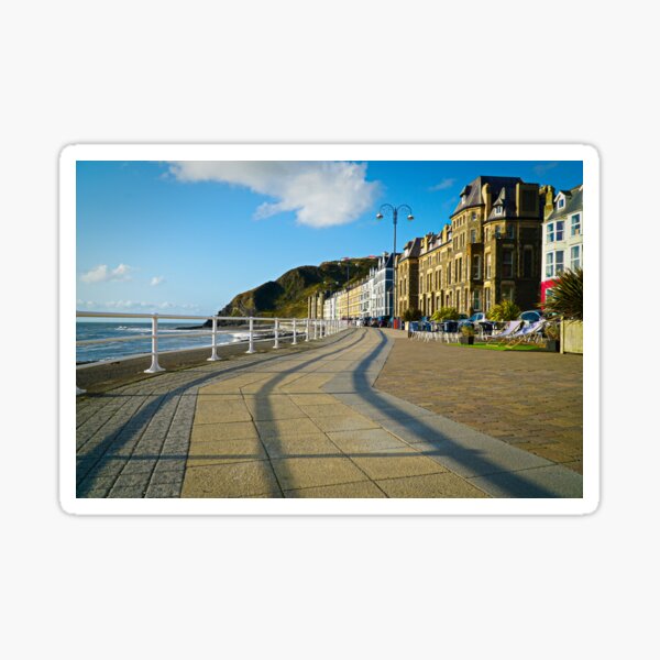 Item preview, Aberystwyth Seafront Promenade North - Coastal Scenery designed and sold by Harmony Of The Mind.