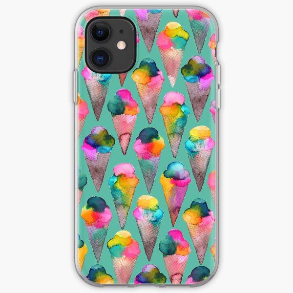 ice cream cones iPhone Soft Case