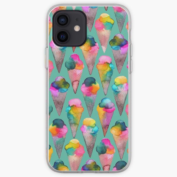 ice cream cones iPhone Soft Case