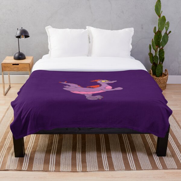 Happy Running Figment Throw Blanket