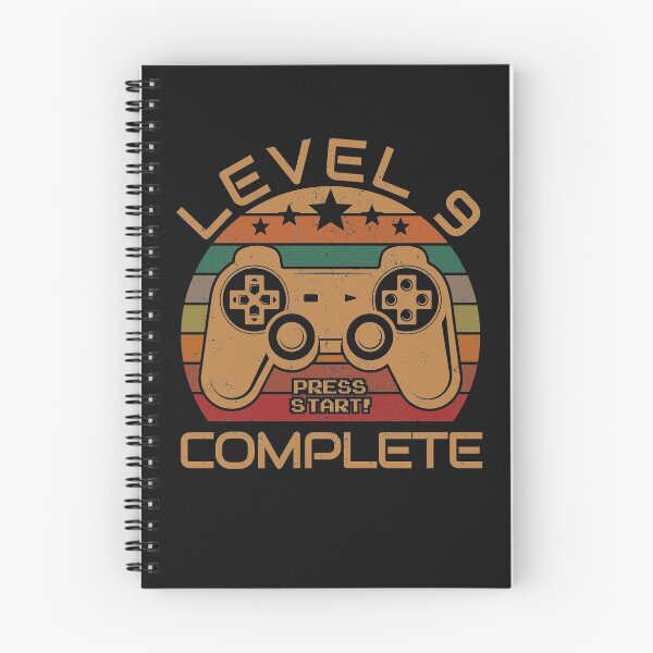 Item preview, 9th Birthday Level Nine Complete Gamer 9 Year Old Gift designed and sold by Nikolaienko Artem.