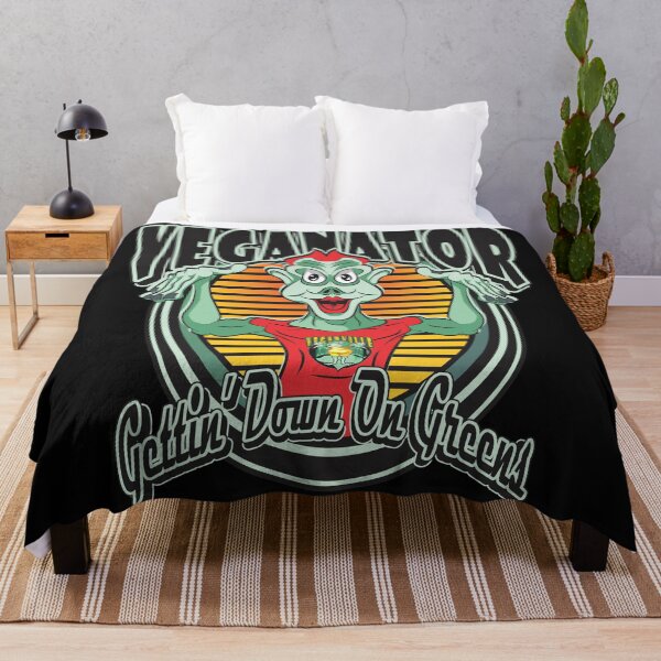 Item preview, VEGANATOR Gettin' Down On Greens designed and sold by MontanaJack.