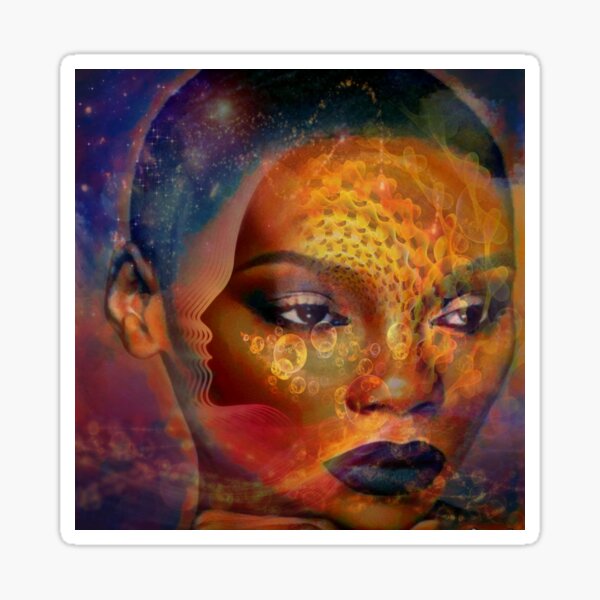 Star gazer Sticker
