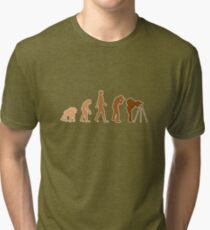 Earth Photographer Evolution Tri-blend T-Shirt