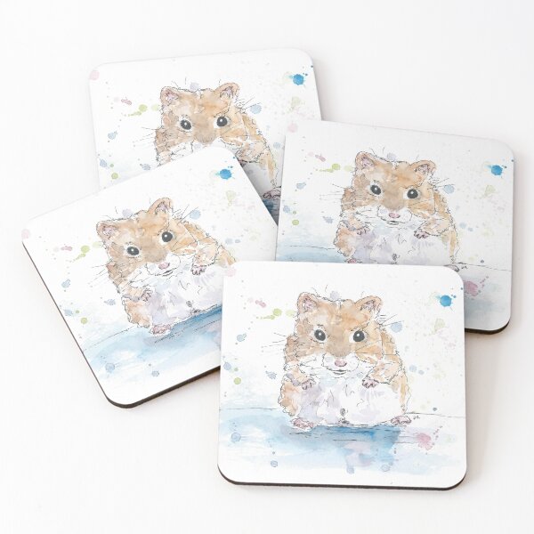 Item preview, Hamster illustration designed and sold by DebTheZeb.