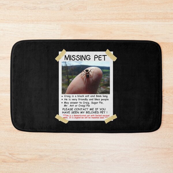 Item preview, Missing Pet Ant Funny Sarcastic Insect Lover designed and sold by ELKaito.